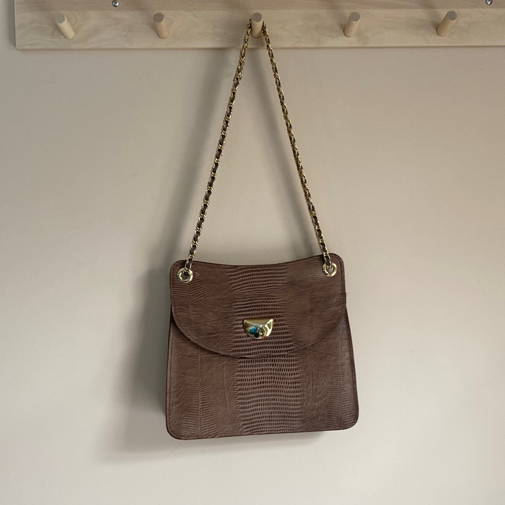 Vintage chain strap bag